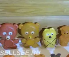 Медведь Винни Пух Олимпийский мишка игрушка СССР - 2