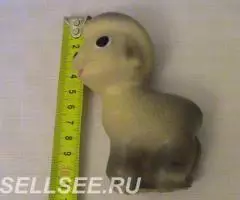 козлёнок ягненок барашек игрушка СССР - 2
