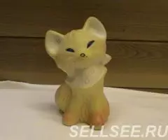 лиса лисичка лисёнок лис игрушка СССР - 2