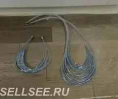 комплект белый и голубой новый - 2